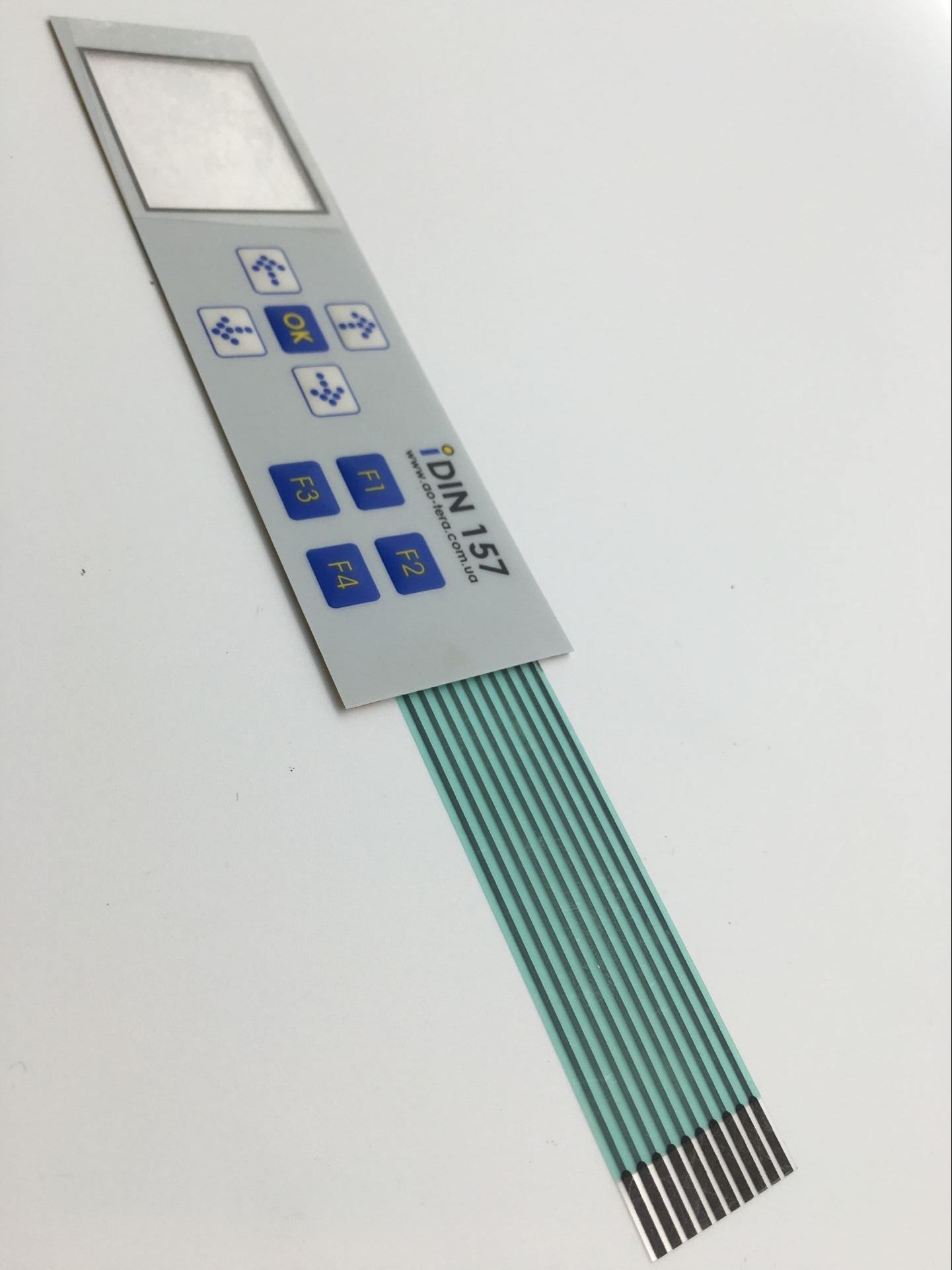OEM 3m Metal Dome LED Intergrated Membrane Switch Keyboard