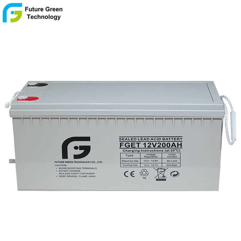 12V 200ah Deep Cycle Lead Acid Battery for Golf Cart