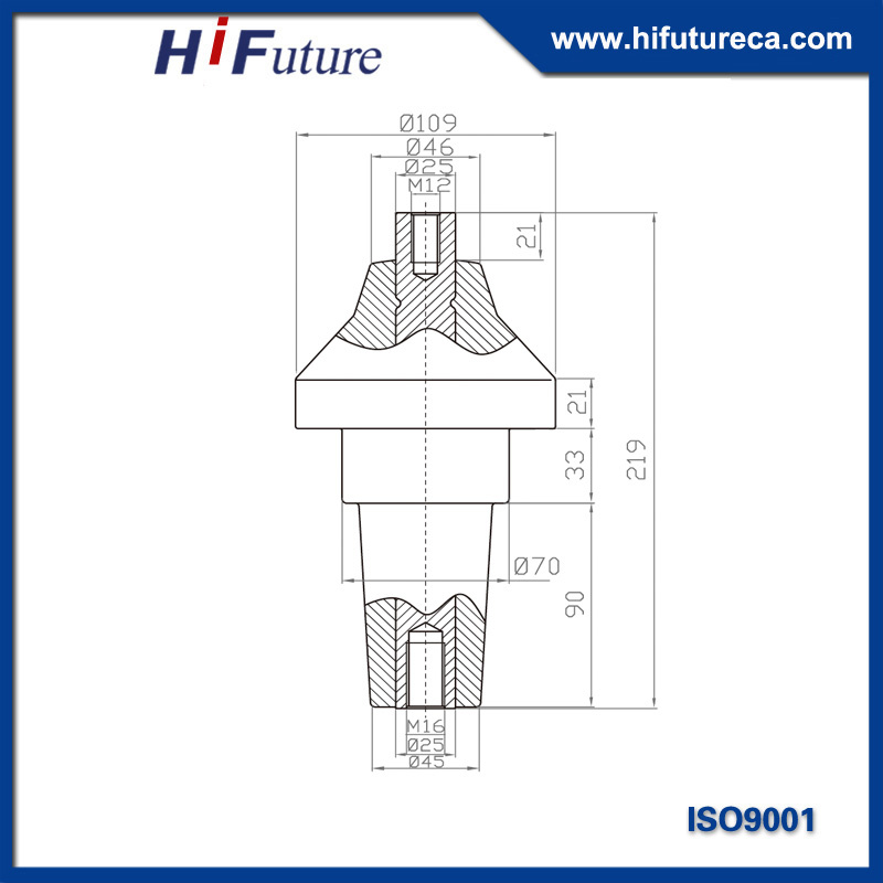 24kv 630A Bushing for Ring Main Unit
