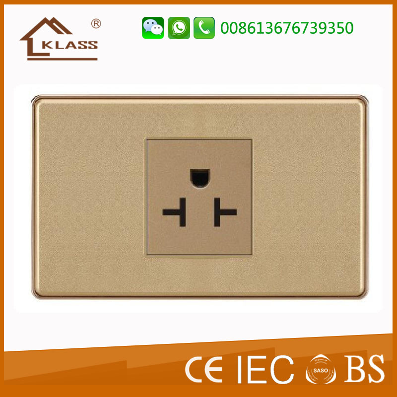 Flame Retardant PC Plastic Air Conditioner Electrical Wall Socket
