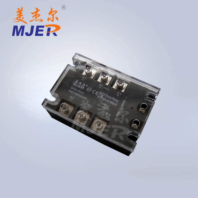 Three Phase Solid State Relay SSR AC/AC Gjh3-120la