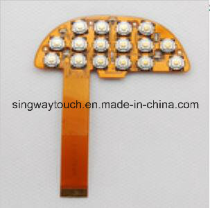 Flexible Printed Circuit with Snaptron Dome Membrane Keypad