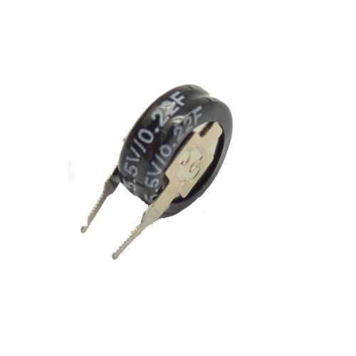 0.22f 5.5V Coin Type Super Capacitor