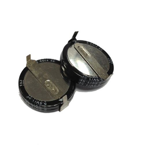 1.5f 5.5V Coin Type Super Capacitor