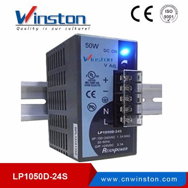 40-50W Single Output DIN Rail AC DC Switching Power Supply