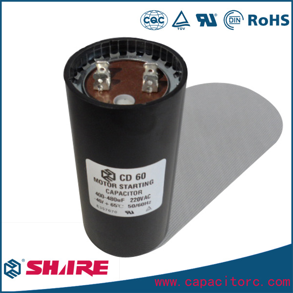 110VAC CD60 Aluminum Electrolytic Start Capacitor