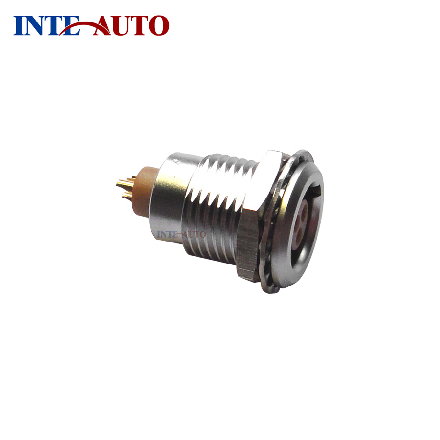 Push Pull Circular Electronic Panel Receptacle