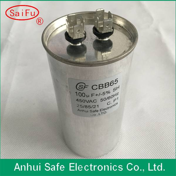 Dual Run Capacitor for AC Motor 50mf 450V RoHS