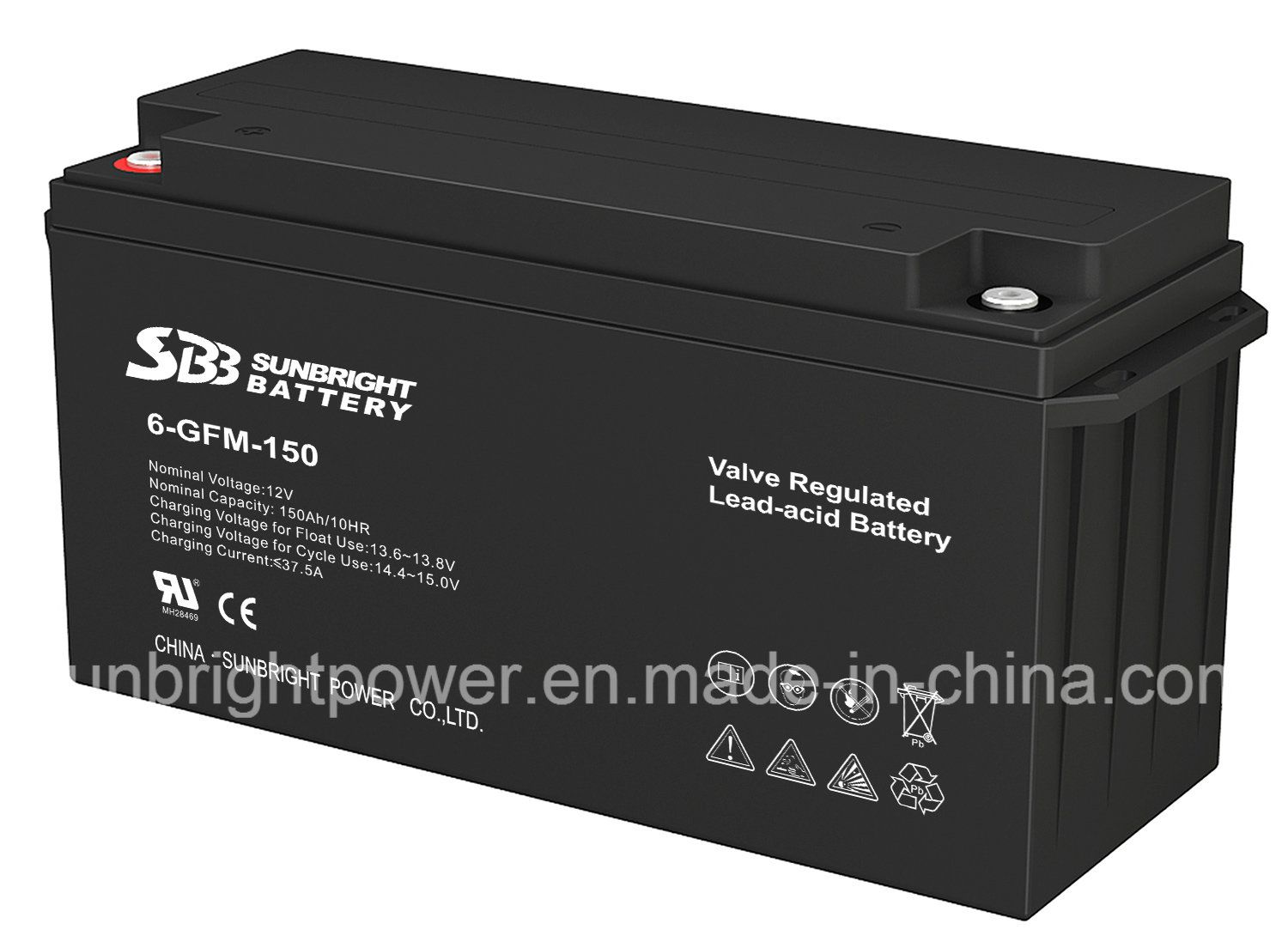 Deep Cycle Battery 12V150ah for Power System