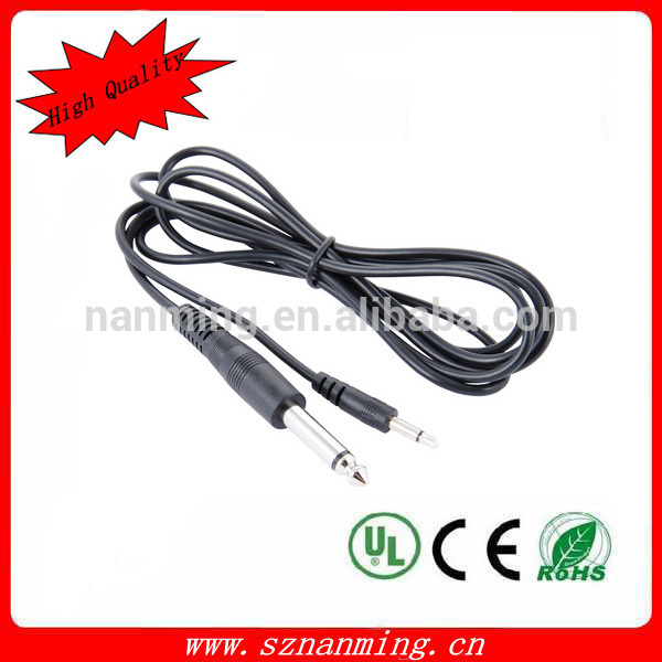 3.5mm Male to 6.35mm Male Audio Connection Cable 60cm