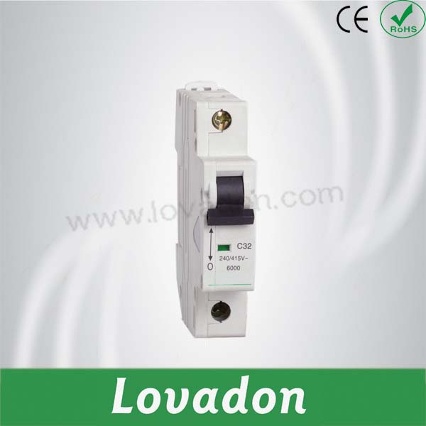 Good Quality Ba63 1 Pole Miniature Circuit Breaker