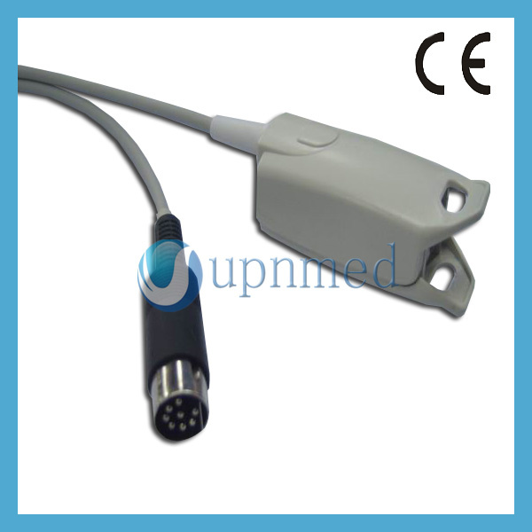 Datascope 0600-00-0026-02 Adult Finger Clip SpO2 Sensor, 8pin