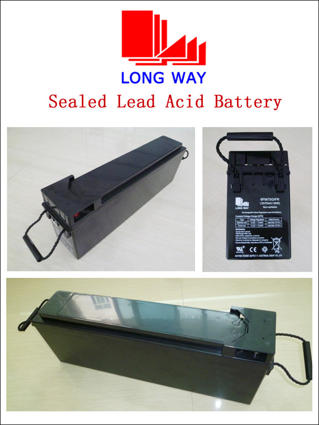 6FM75 Deep Cycle Gel Front Access Terminal Storage Battery