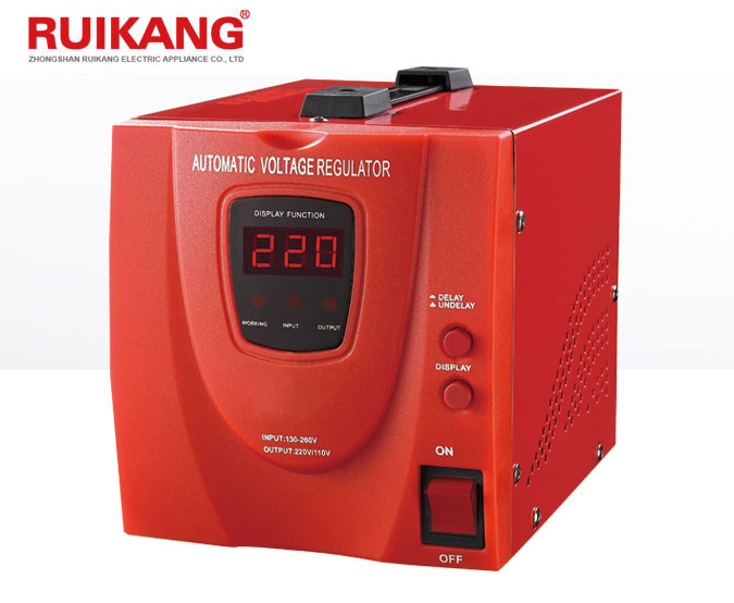 Single Phase High Precision AC Voltage Stabilizer with 80% Power