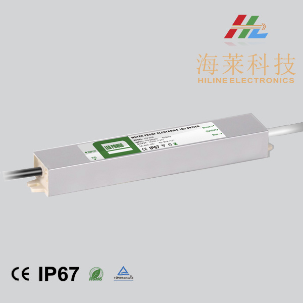 20W 12V 24V IP67 Waterproof LED Driver