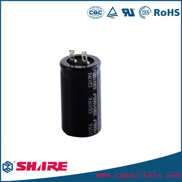 Snap in Aluminum Electrolytic Capacitor 105c