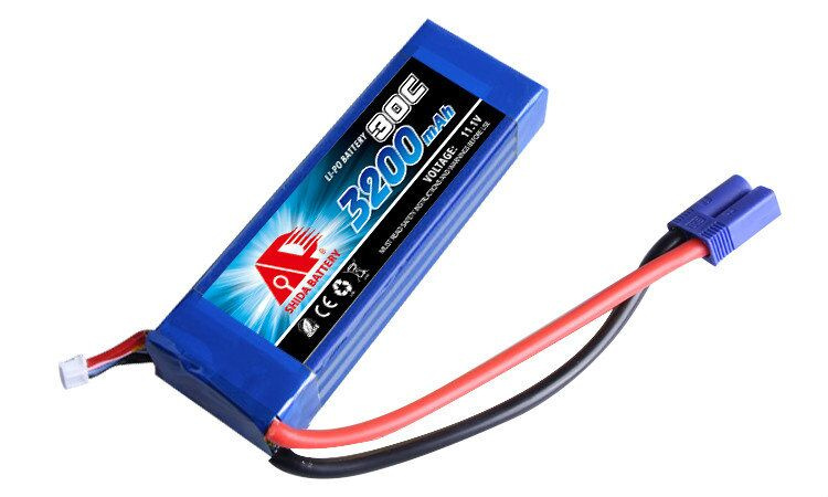 3200mAh 11.1V Lithium Polymer Lipo Battery for Jump Starter