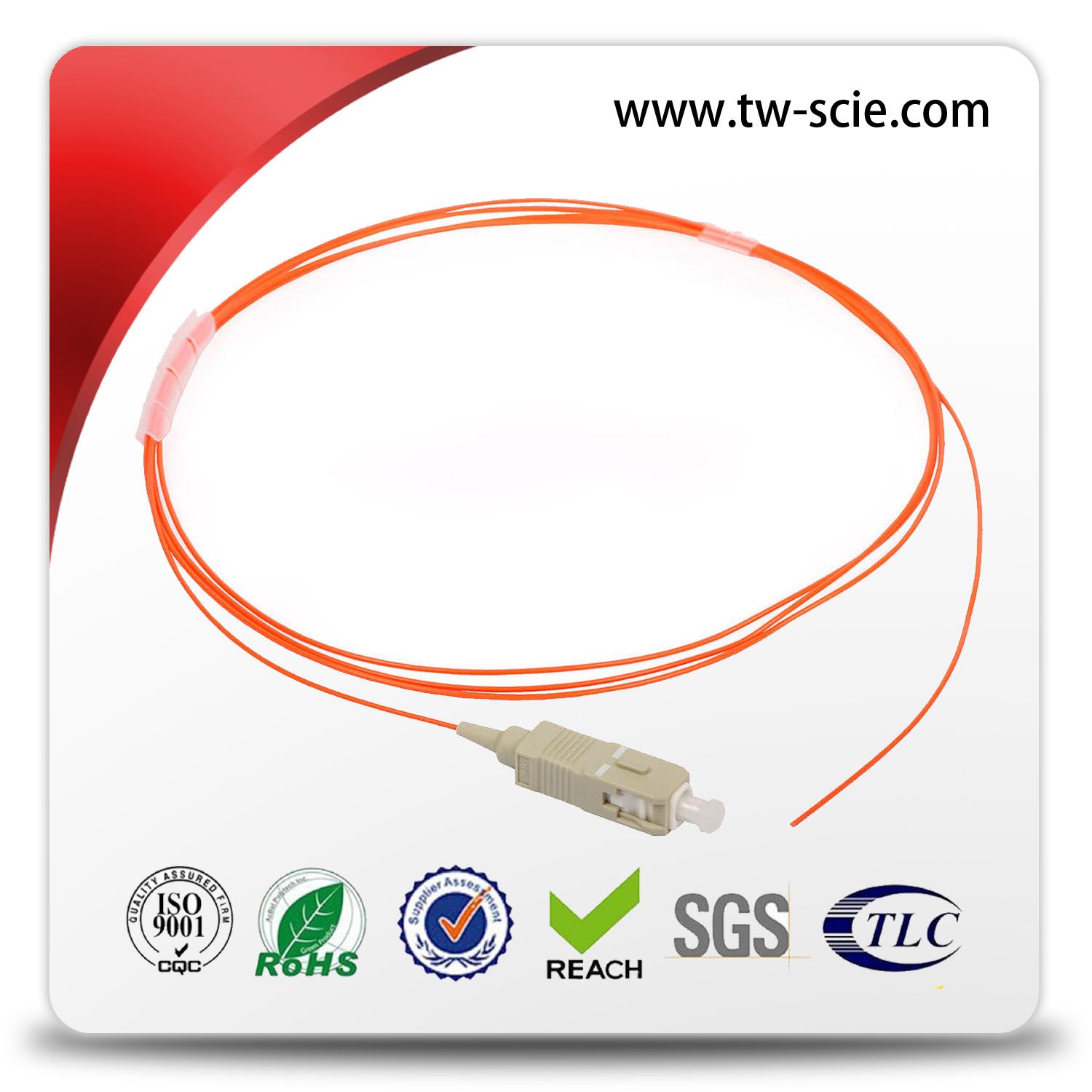 LSZH Jacket Duplex Sc-LC Fiber Optic Patch Pigtail for Optical Access Network Telecommunication