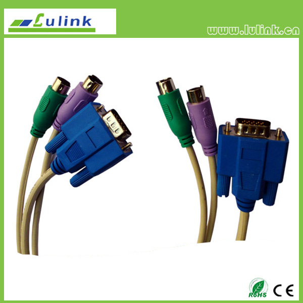 Kvm Cable 60pin Cable RJ45 Female Cable DC5.5 Cable USB-Ttl