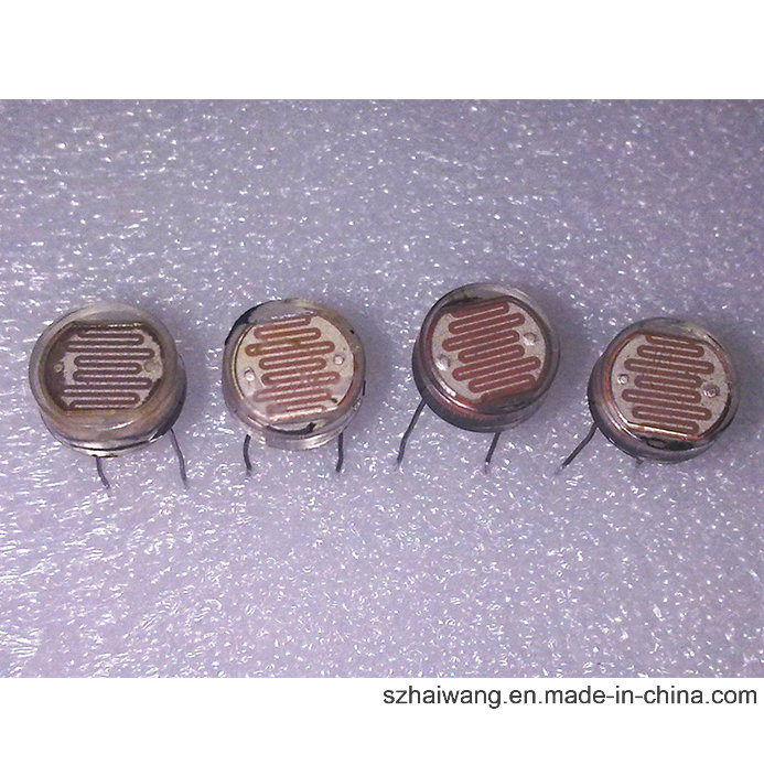 12mm Organic Glass Photoresistor Mj12558 50-100kohms