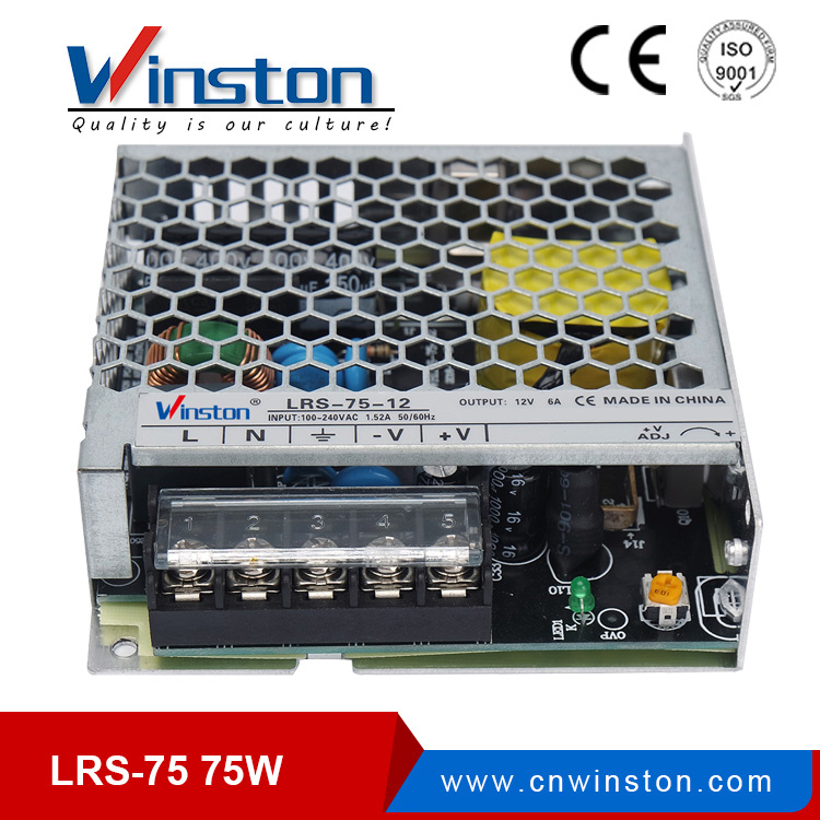 75W Single Switch Power Supply with Ce (Lrs-75 Series)