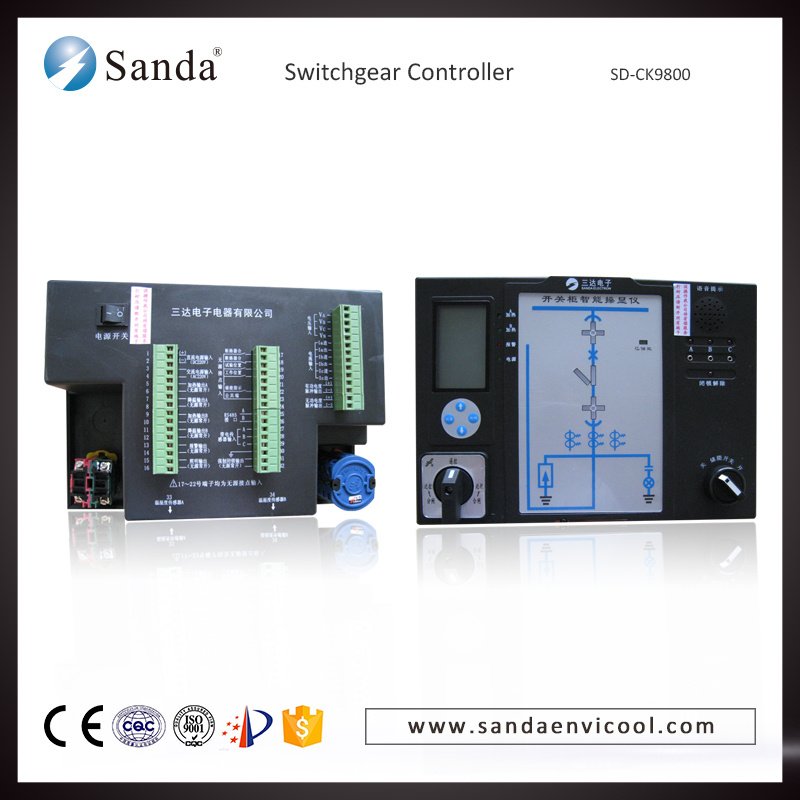 Switchgear Controller with Wireless Tempearature Measuring