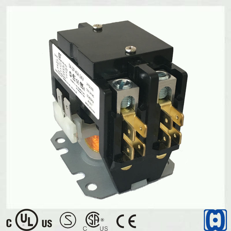 Single Phase Air-Con AC Motor Contactor SA-2p-40A-480V