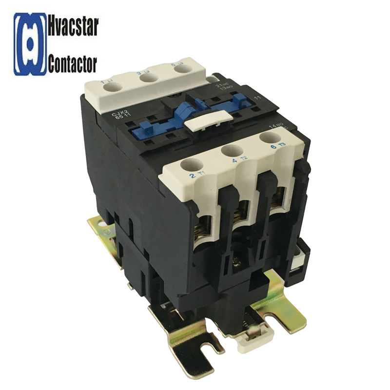 Cjx2 Series AC Industrial Electromagnetic AC-3 3 Pole 65A 110V Contactor