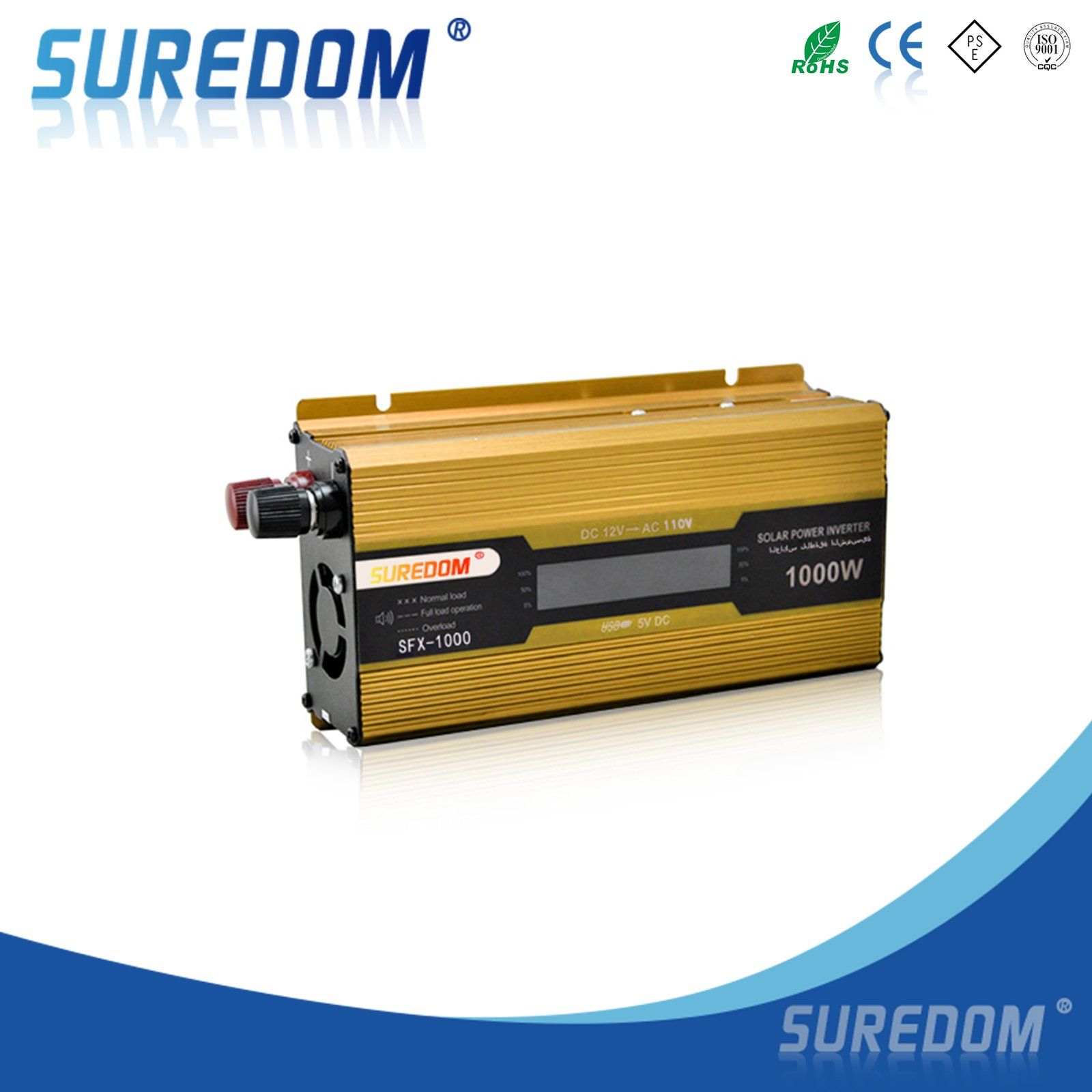 OEM Single Phase Stackable Reverse 1000W Ukc Power Inverter