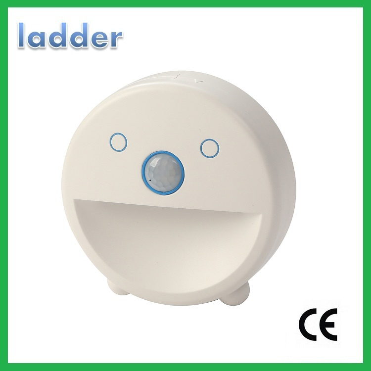 Smiling Face Smart LED Night Lamp on Wall (dry battery)