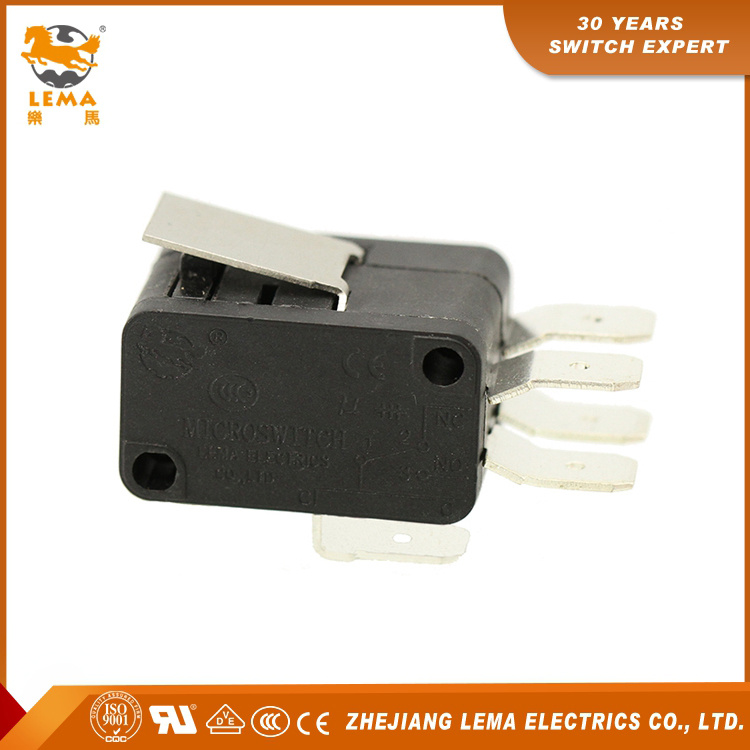 Lema Kw7-1II Short Lever CCC Ce UL VDE Double Micro Switch
