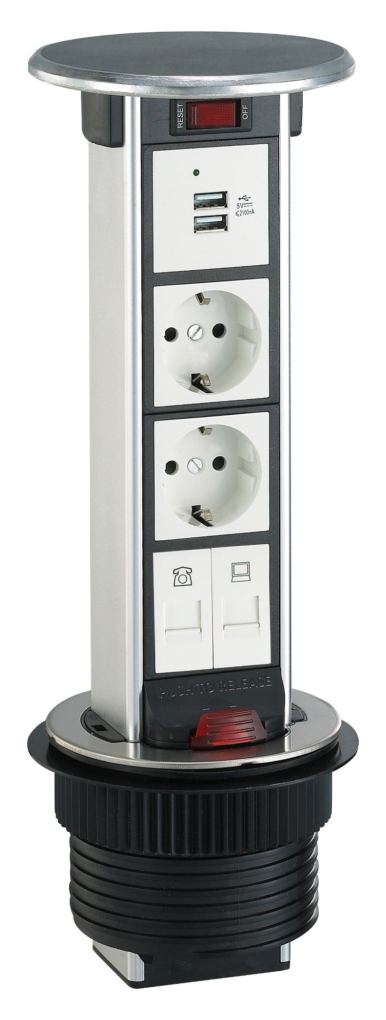 Desktop Socket Outlet for Conference Table