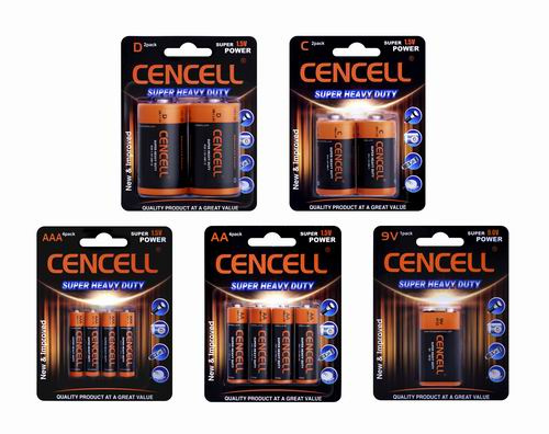 Super Power Carbon Zinc Battery