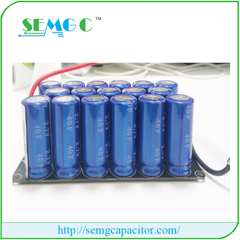 40f 2.7V Electrolytic Capacitor Hot Sale