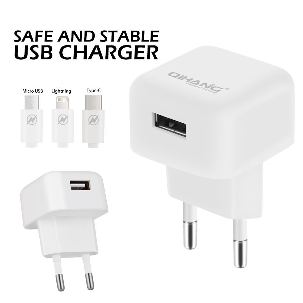 1.5A Mobile Phone USB Charger with USB Cable for iPhone