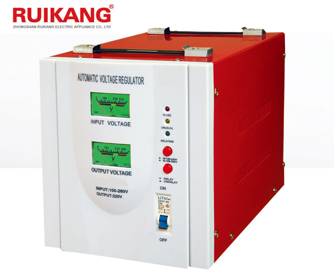 Ruikang 3kw electronic Voltage Stabilizer for Household