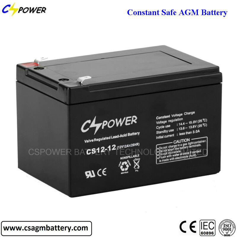 China Electric 12V 12ah Battery, Mobility Scooter Battery