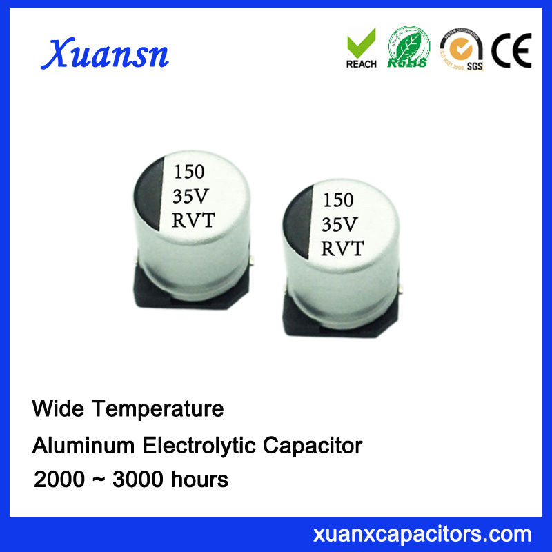 150UF 35V Surface Mount 105º C Standard Capacitor