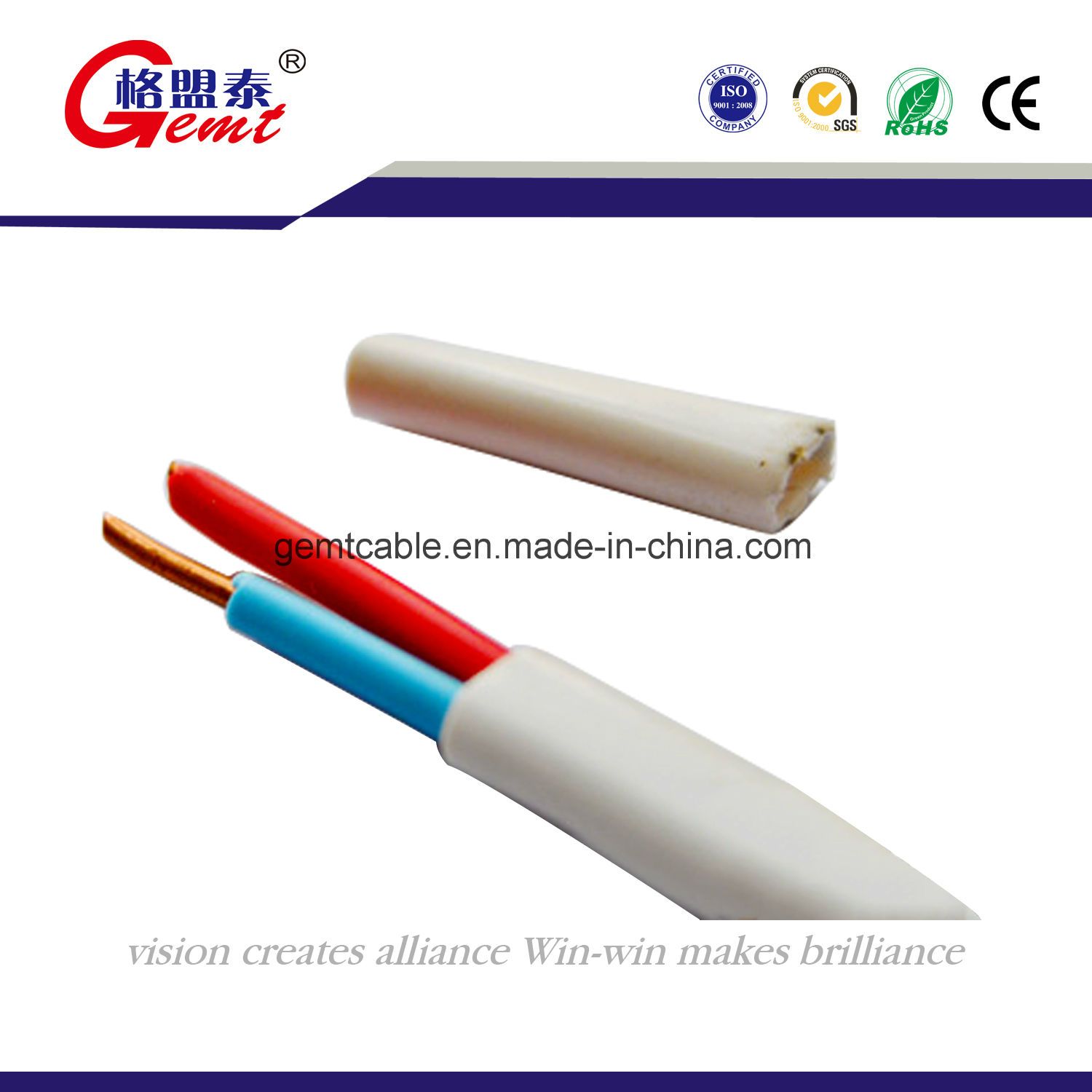 PVC Insulated Copper Flat Cable