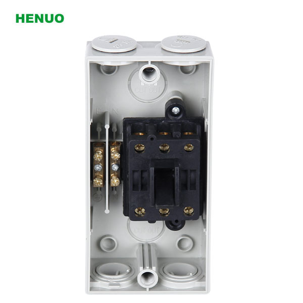 ABS/PC IP66 Ukf 220V 440V 1p 2p 3p 4p 20A 32A 35A 40A 63A Waterproof Isolator Switch