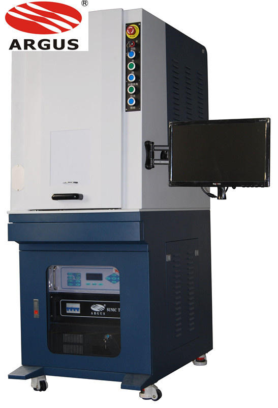 Spray-Painted Green Laser Marking Machine