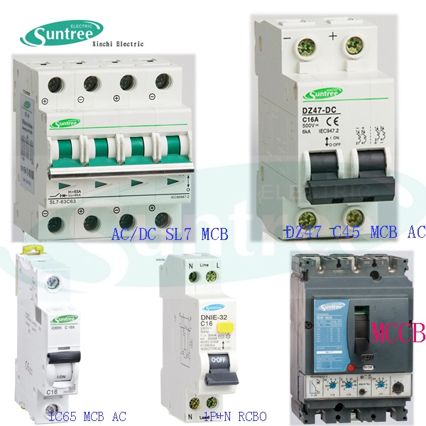 Electrical Circuit Breaker DC MCB or AC MCB