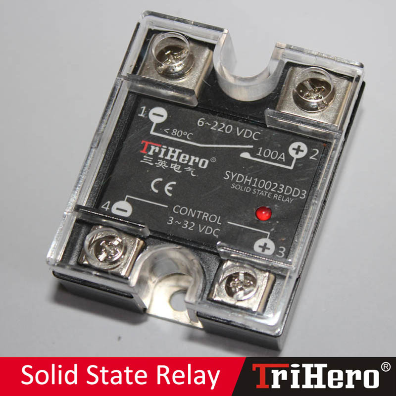 SSR 100A SSR 100dd 100A Solid State Relay, Single Phase SSR