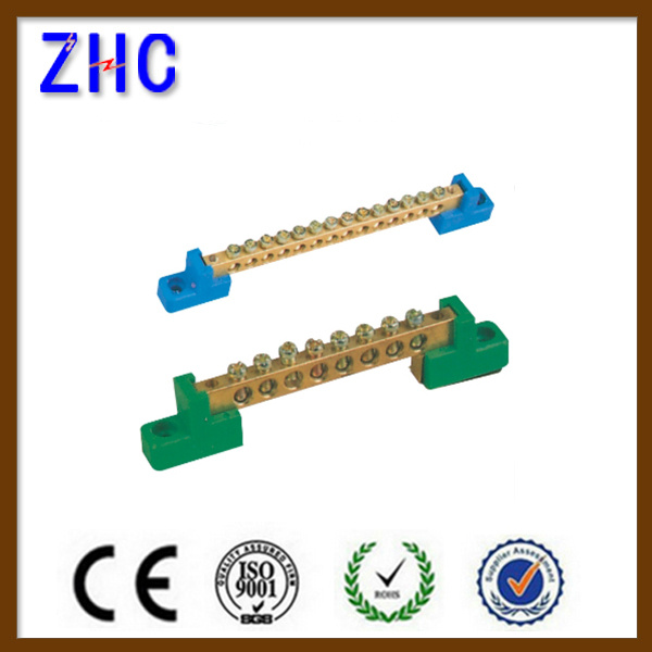 Ts-0609 Ts-0812 Electrical DIN Rail Copper Terminal Block Connector