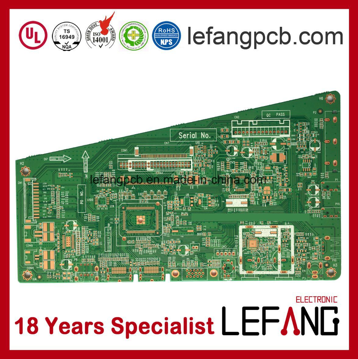 Multilayer Printed Circuit Board PCB Clone