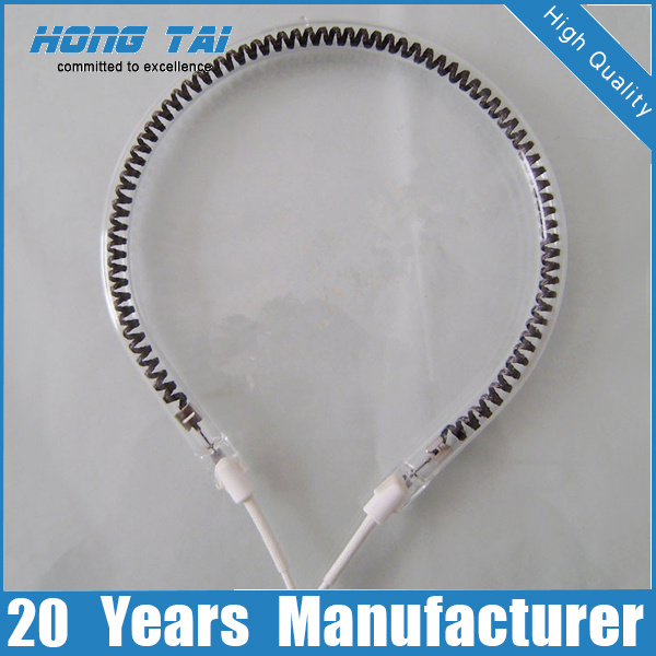 High Temperature Carbon Fiber Quartz Tube Heating Lamp