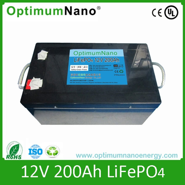 Lithium Battery 200ah 12V Rechargeable Battery Pack