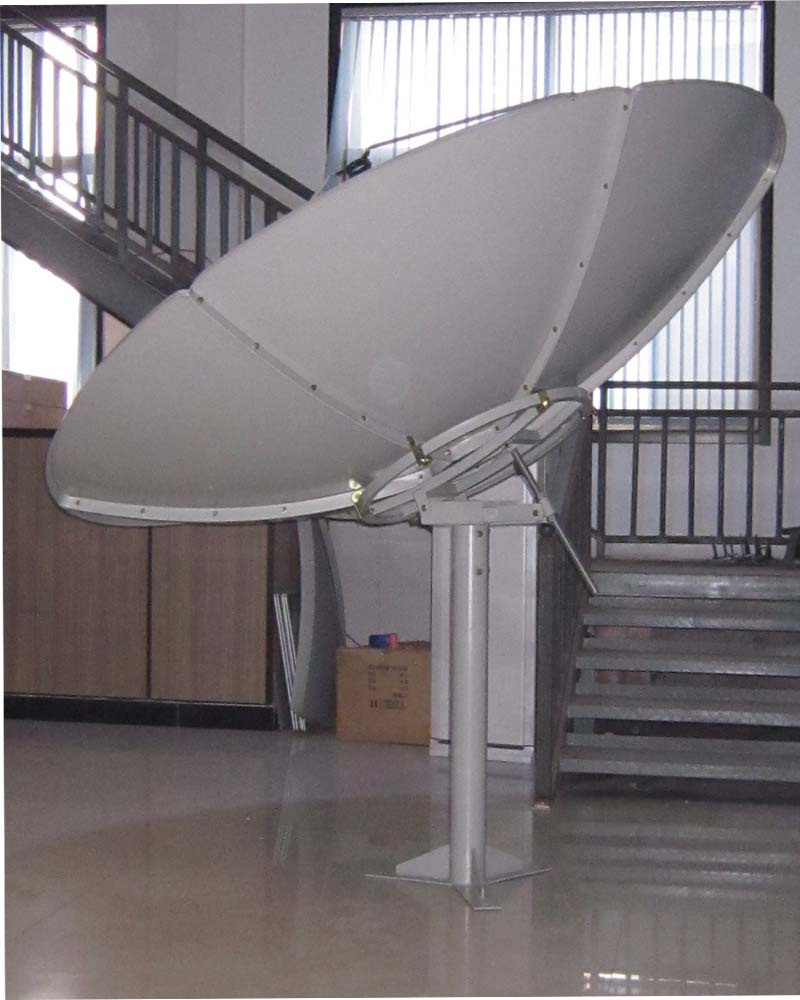 C240cm Parabolic Satellite Dish TV Antenna with Pole Mount