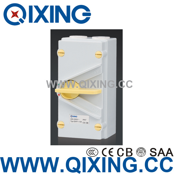 IP66 IEC 20A Waterproof Power Isolator Switch Qxf4-420 4poles