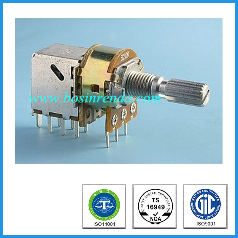 Good Quality Push-Pull Potentiometer Manufacturer B10k B50k